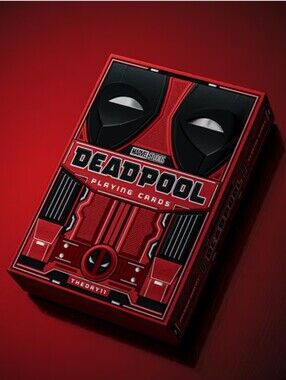 Marvel Deadpool Red Playing Cards